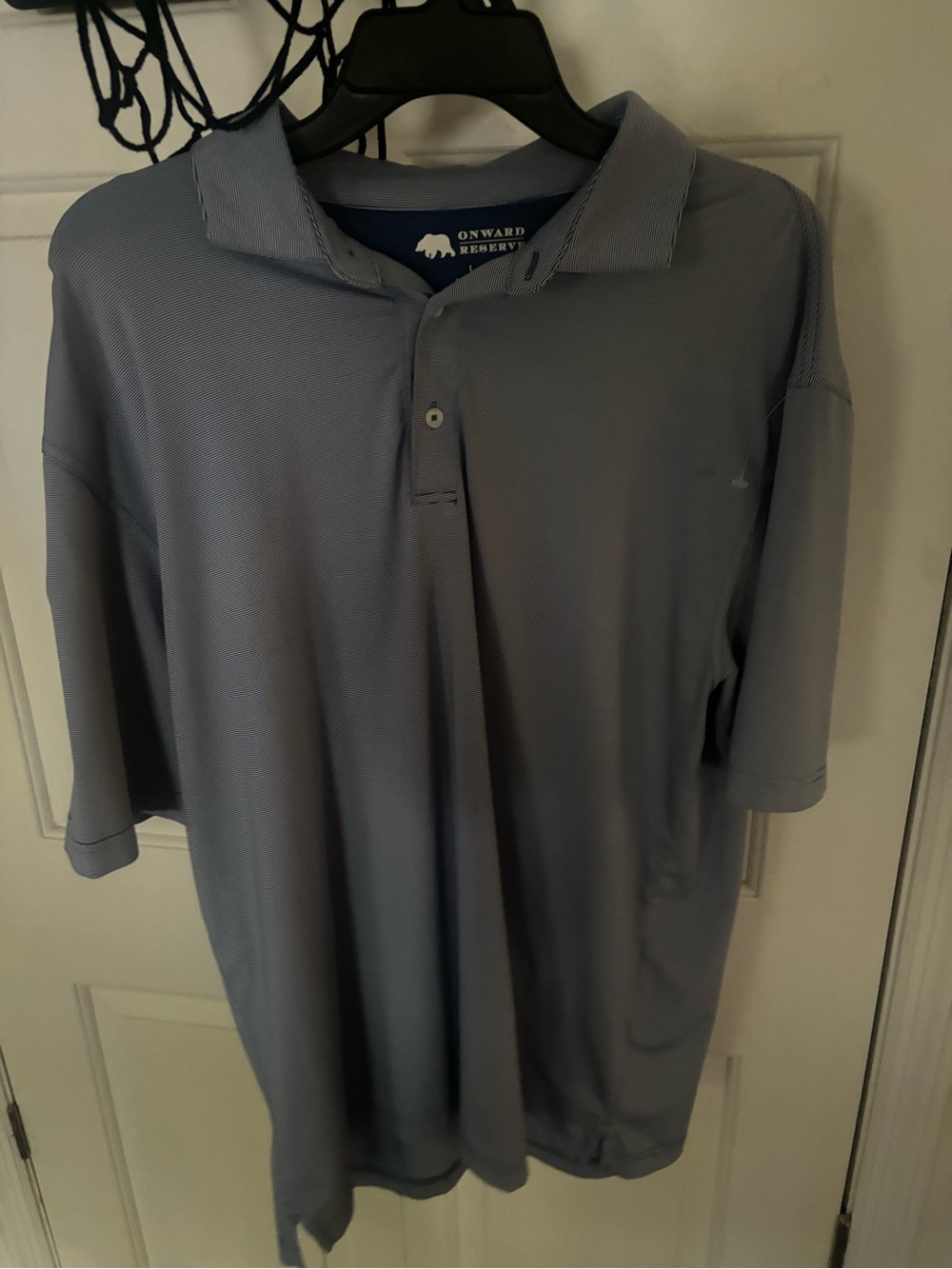 Onward Reserve Men's Slate Blue Performance Polo